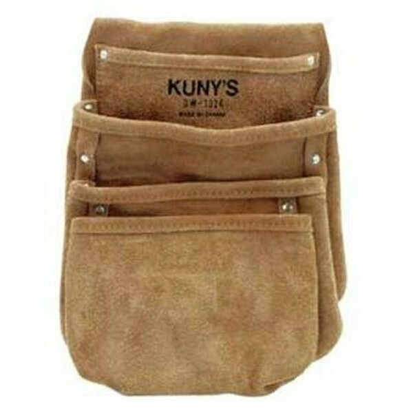 Kunys Leather Mfg Pouch Drywl 3in Belt DW1024